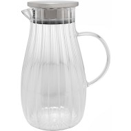 Jarra 1,75l Vidro Com Tampa Classic